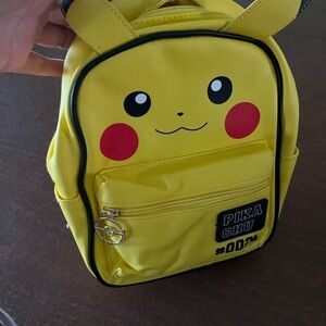 Crescent Yellow Pikachu Kids Backpack